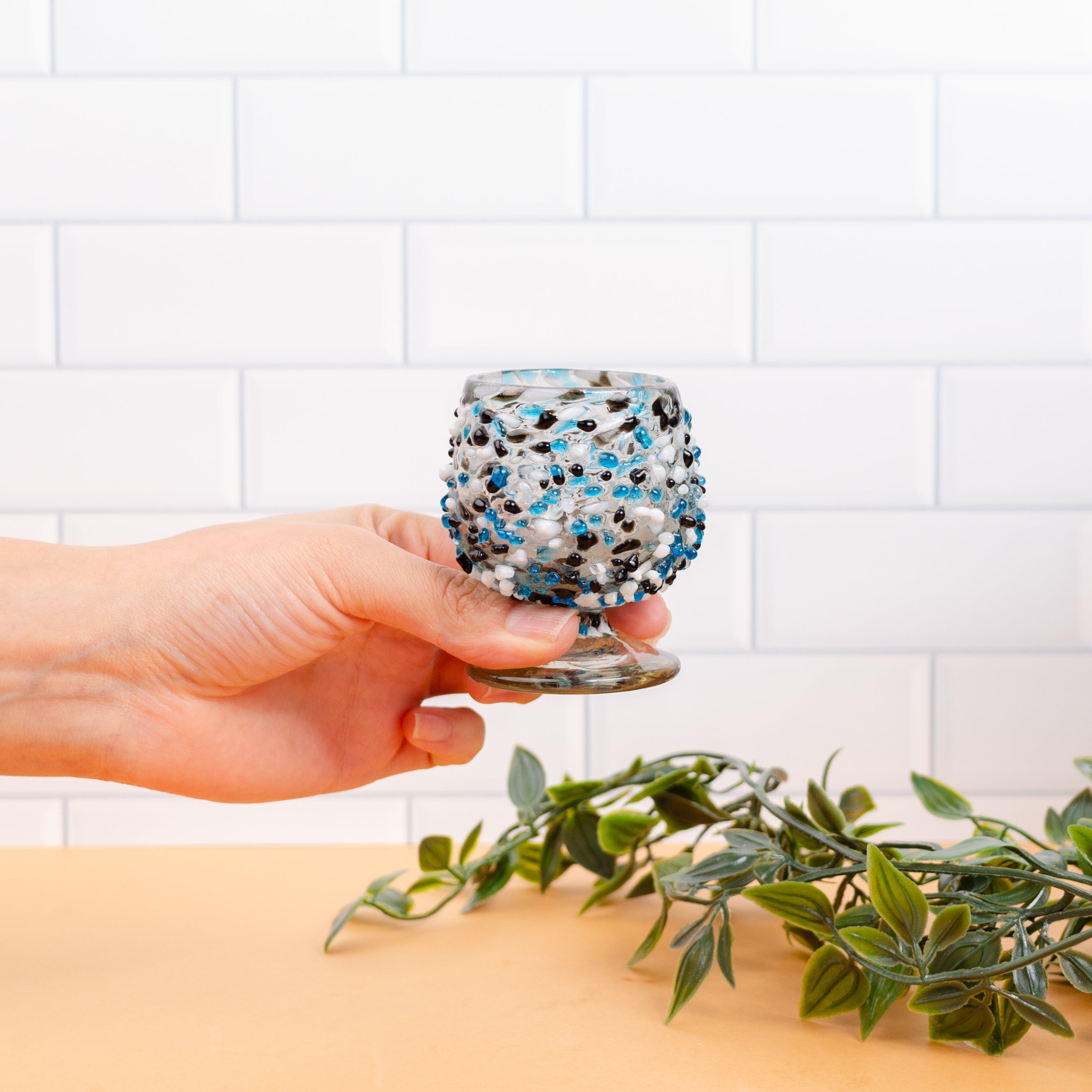 Tonalá Hand-Blown Tequilero Glass (Cognac Style)