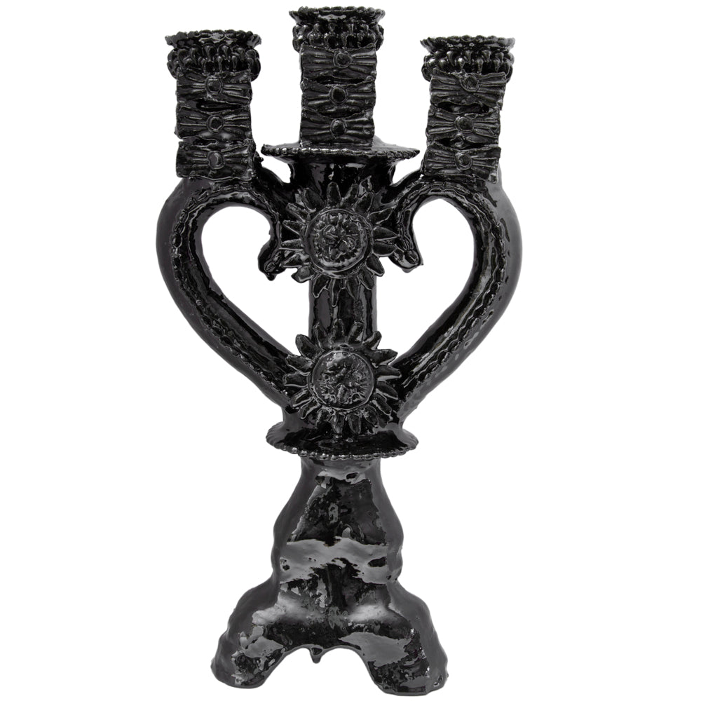 Corazón Luminar 3-Candle Holder Candelabra