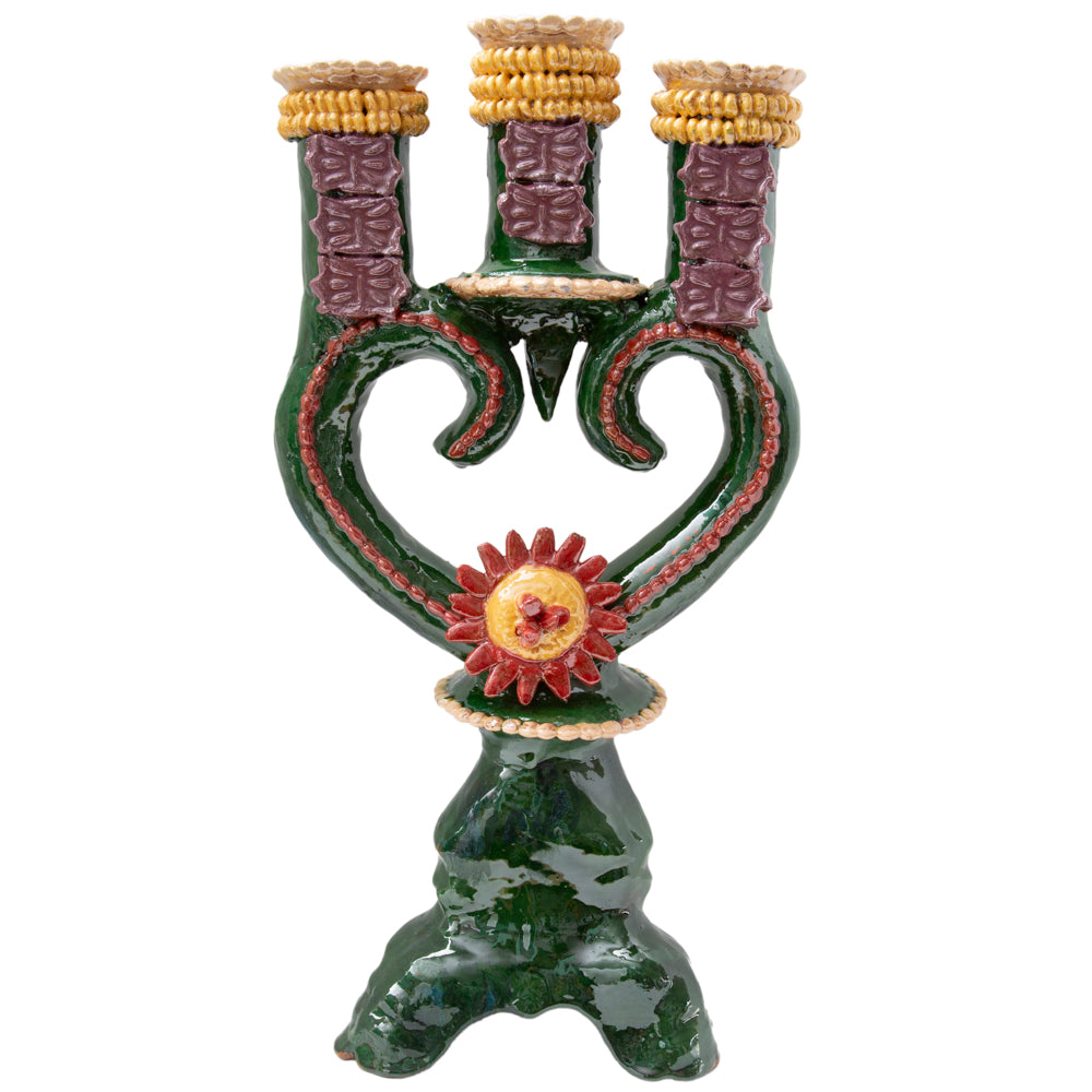 Corazón Luminar 3-Candle Holder Candelabra