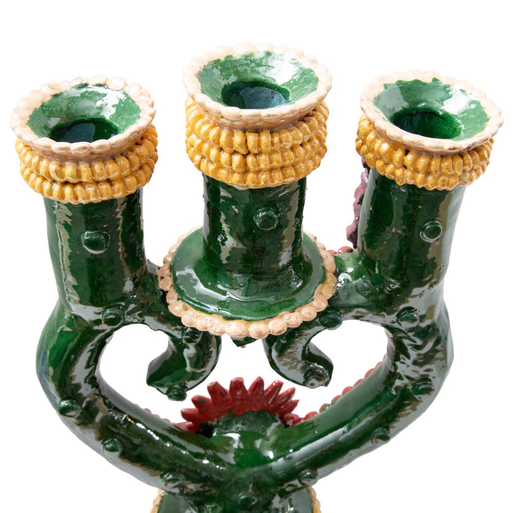 Corazón Luminar 3-Candle Holder Candelabra