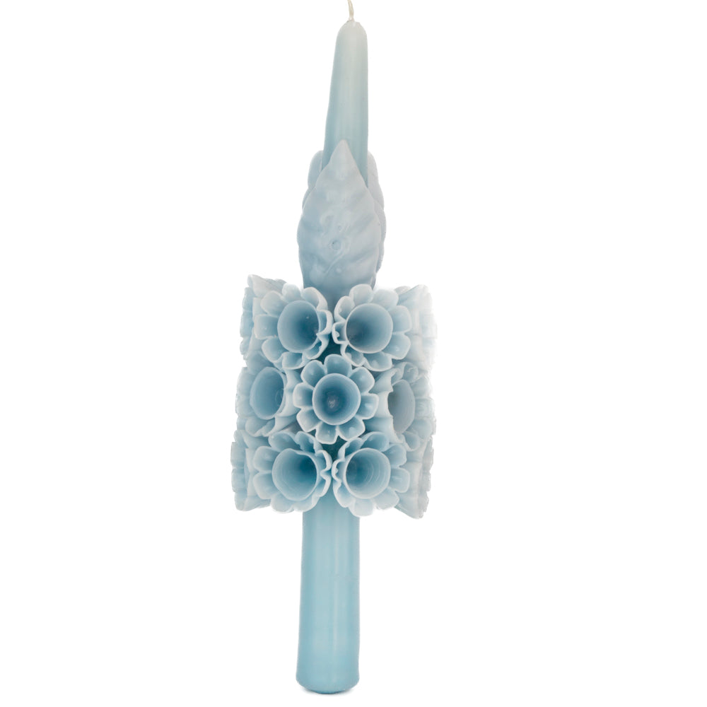 Flores de Teotitlán Tapered Candle