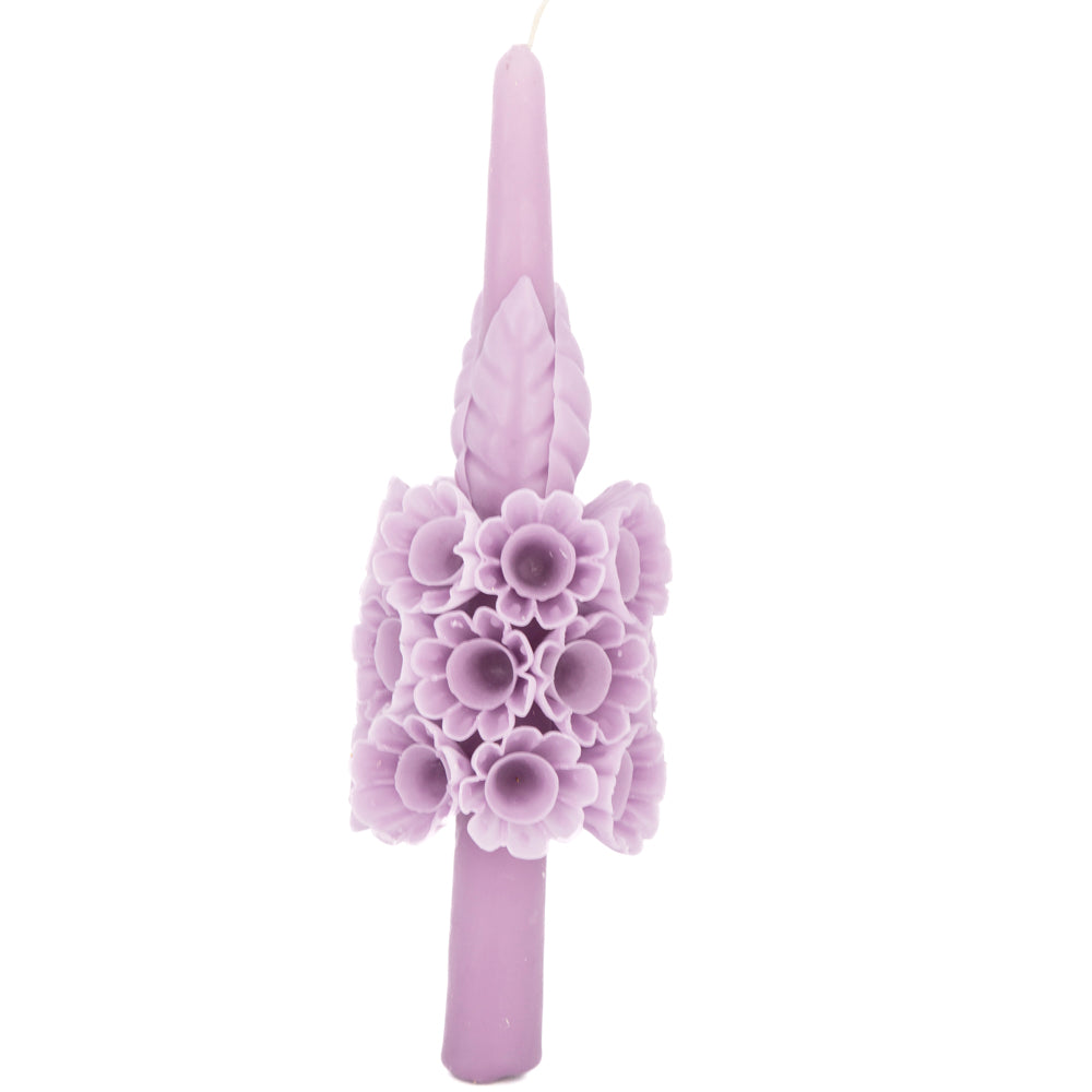 Flores de Teotitlán Tapered Candle