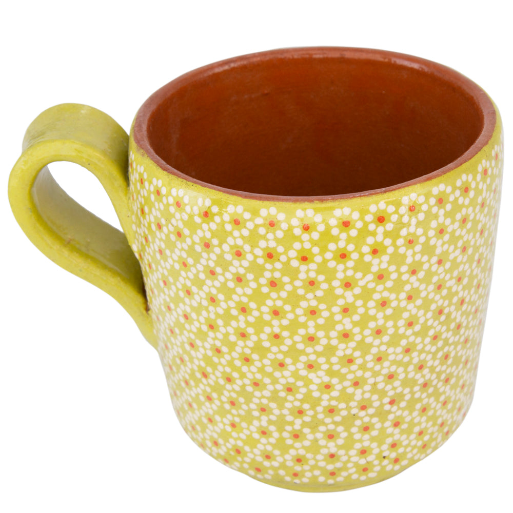 Capula Hand-Painted Clay Mug