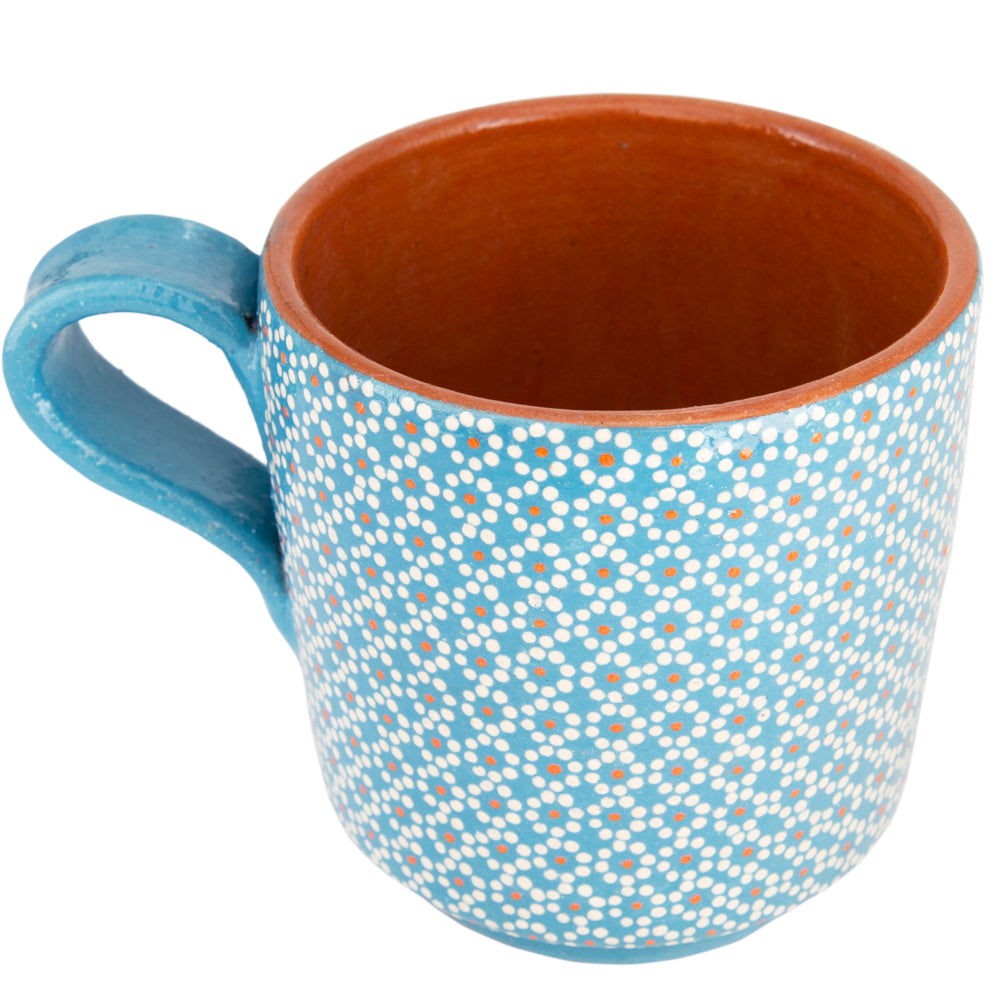 Capula Hand-Painted Clay Mug