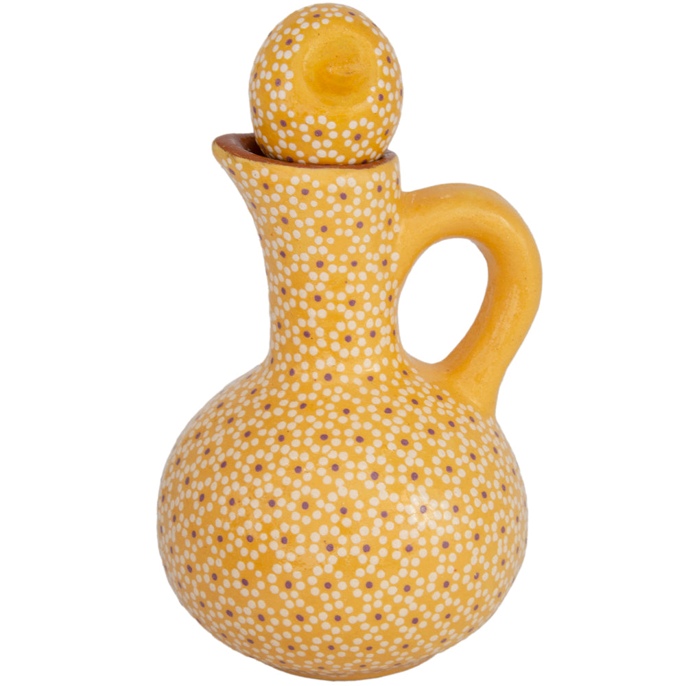 Capula Small Clay Oil Cruet