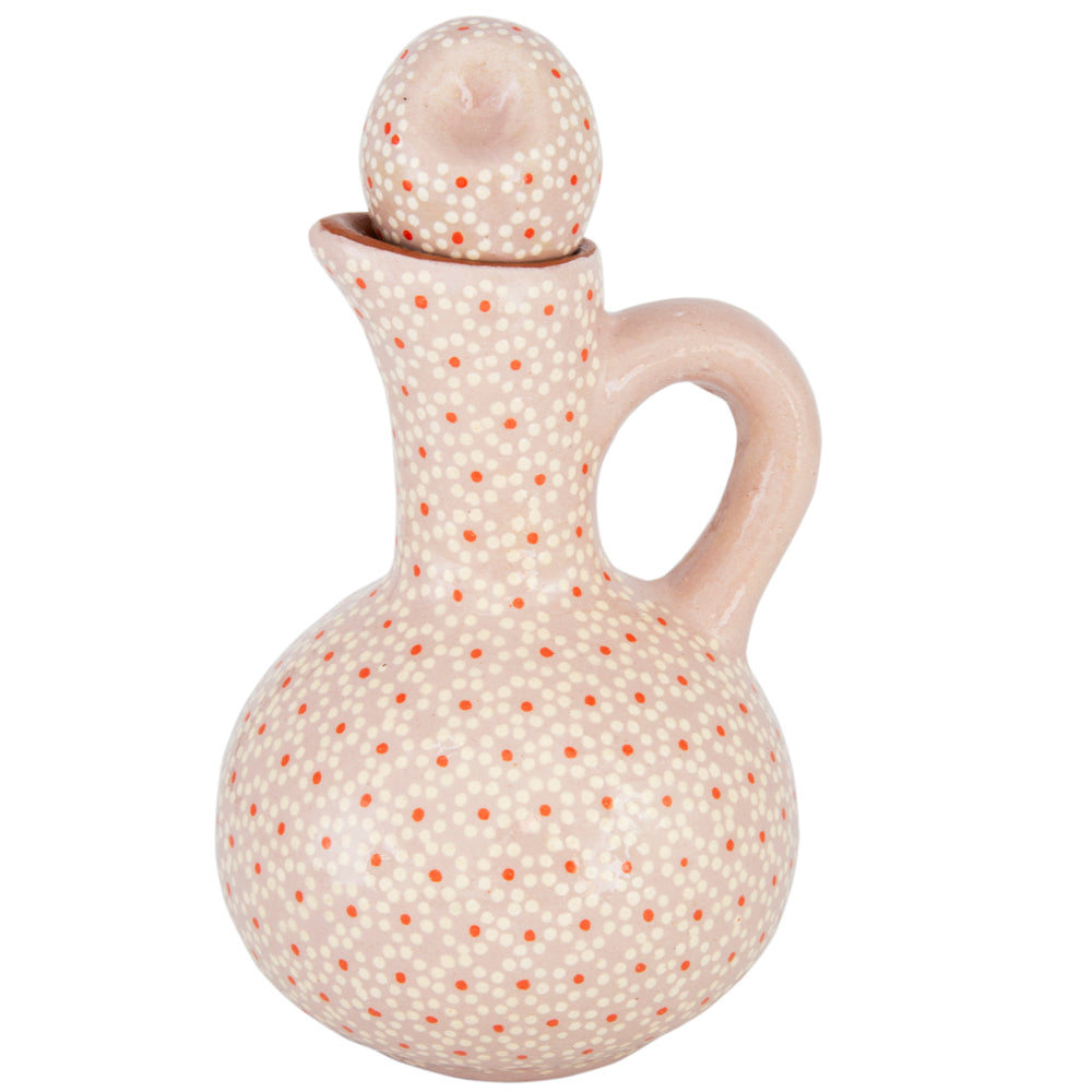 Capula Small Clay Oil Cruet