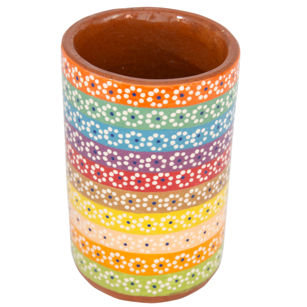 Capula Hand-Painted Clay Cup