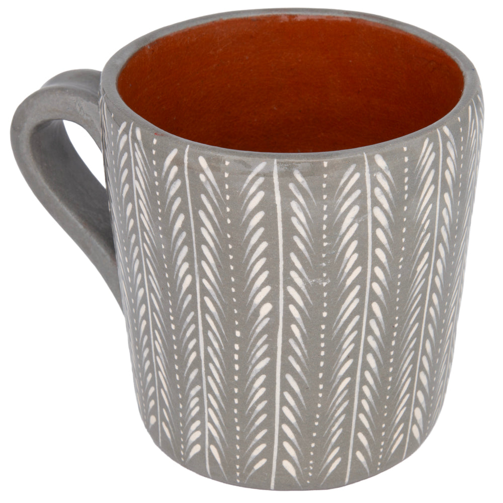 Capula Rhythmic Brushstrokes Mug