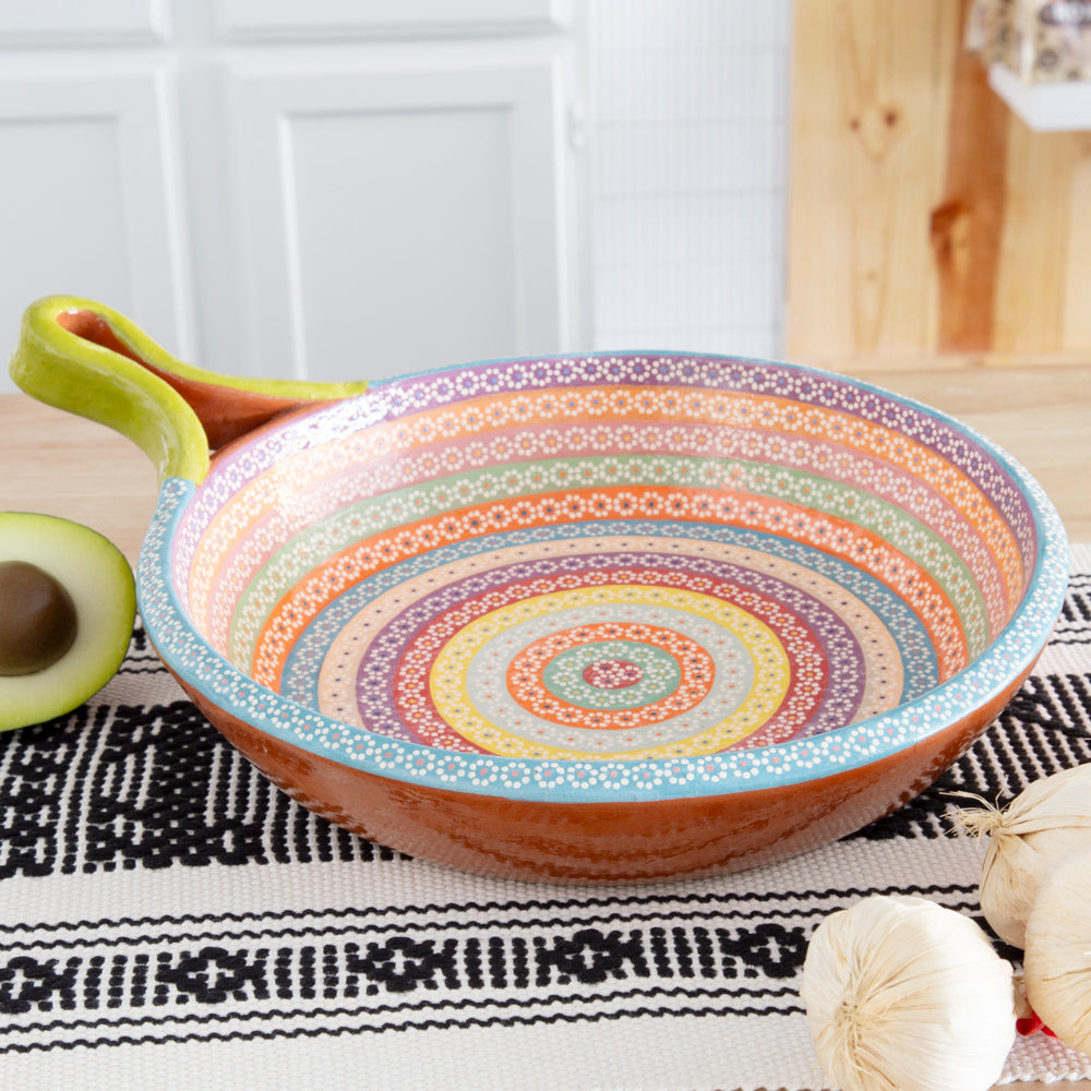 Sartén, Hand-Painted Deep Dish