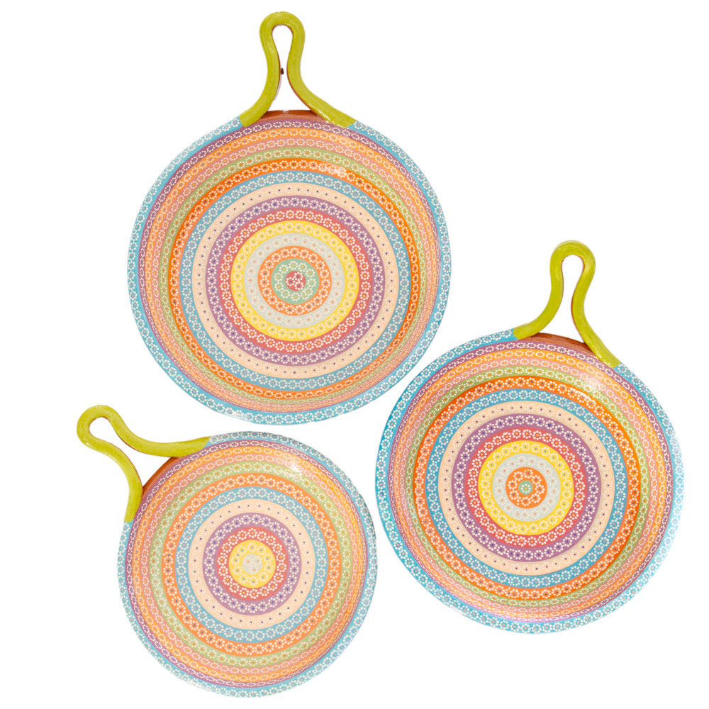 Sartén, Hand-Painted Deep Dish