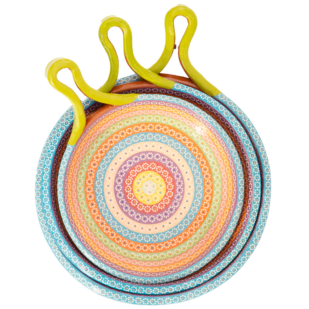 Sartén, Hand-Painted Deep Dish