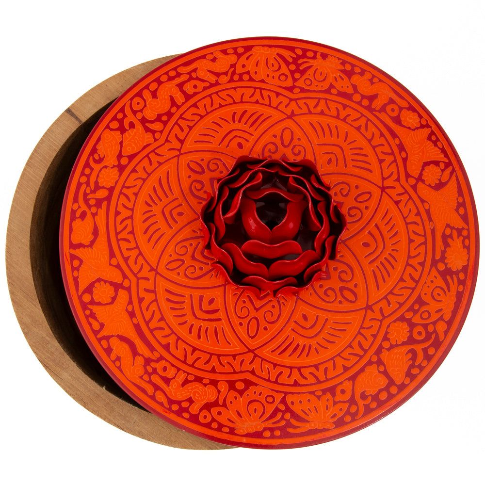 Tortillero Olinalá / Handmade Solid Wood Parota Basket