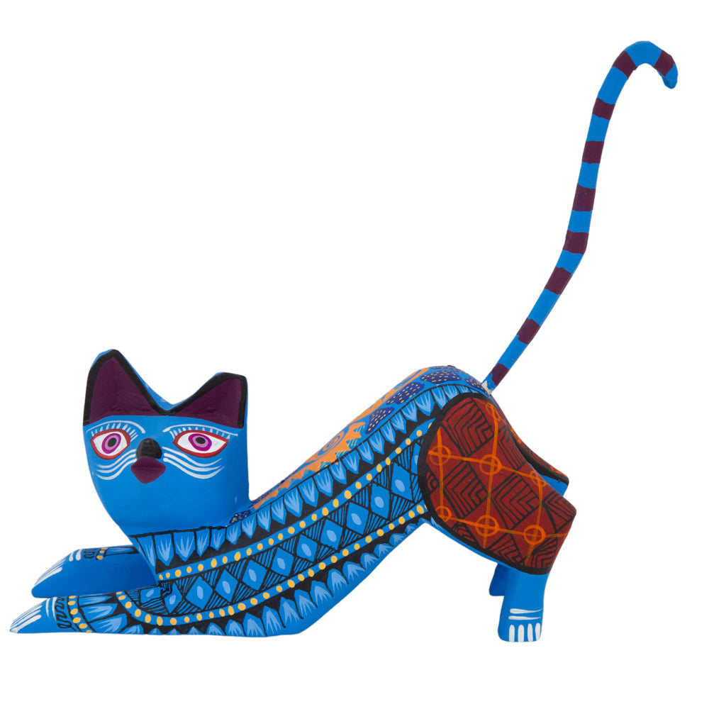 X-Large Cat Alebrije with Frets