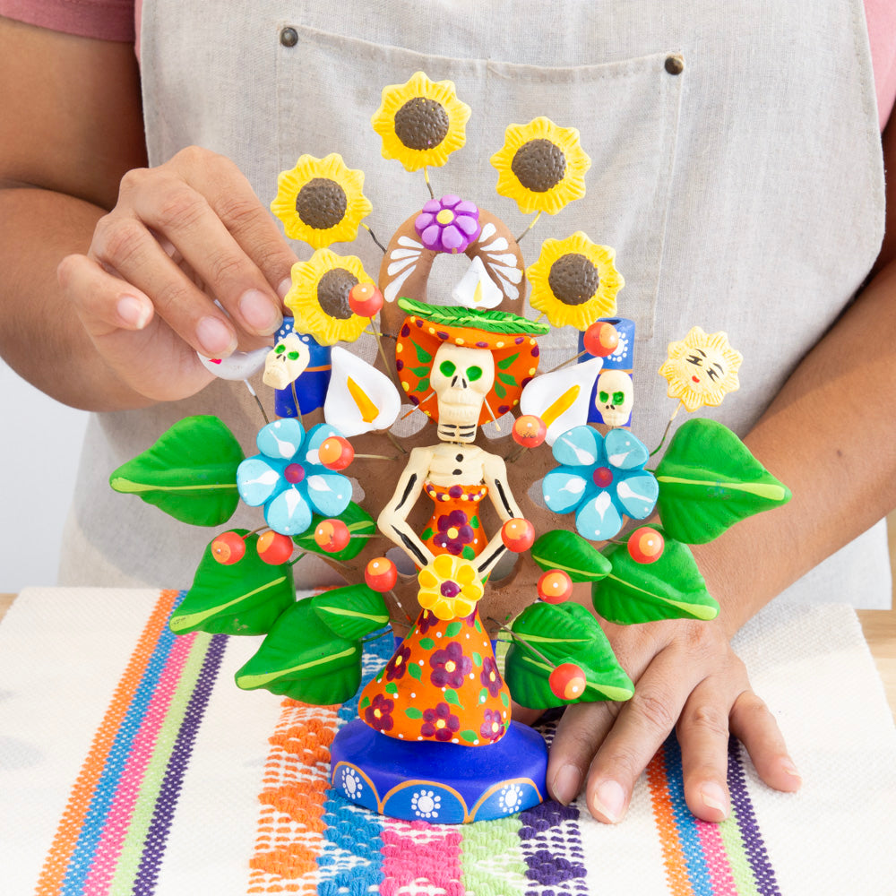 Day of the Dead Simply Catrina Tree of Life Sculpture