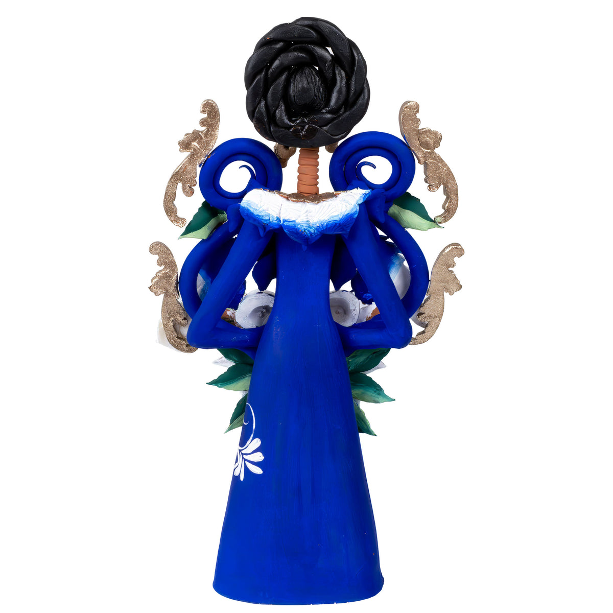 Elaborated Catrina de Capula Sculpture