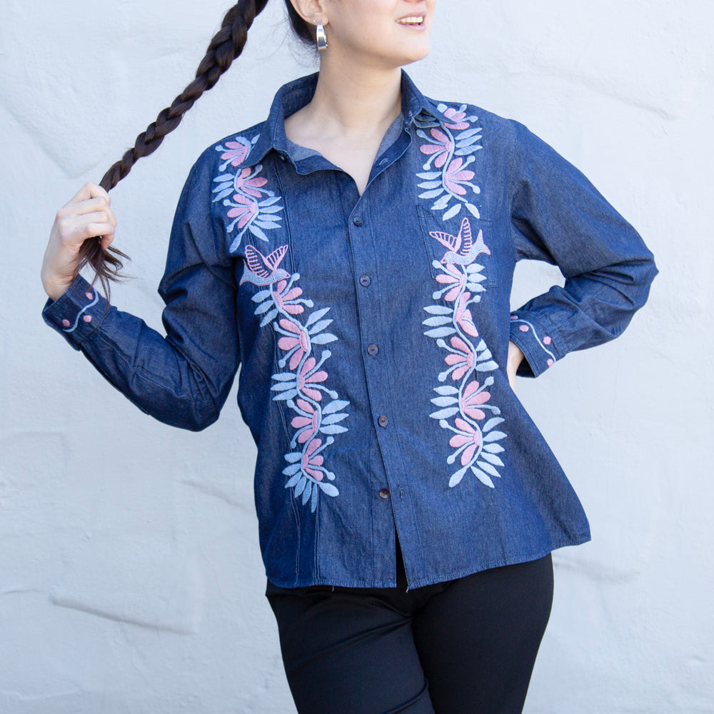 Carranza Button Up Denim Shirt