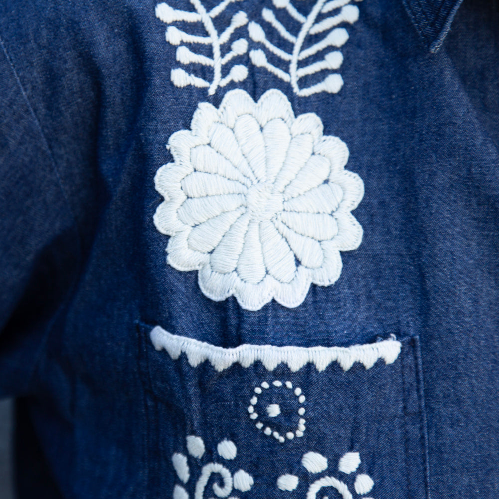 Carranza Button Up Denim Shirt