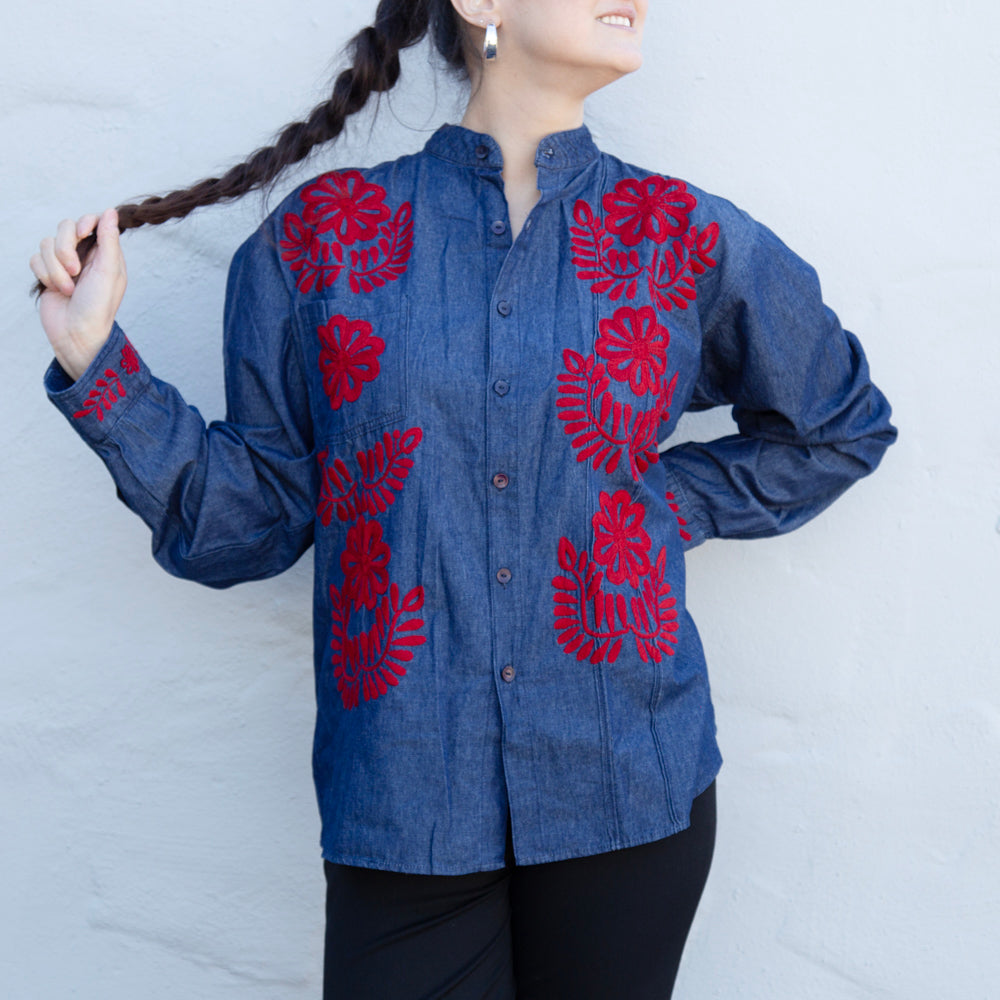 Carranza Button Up Denim Shirt