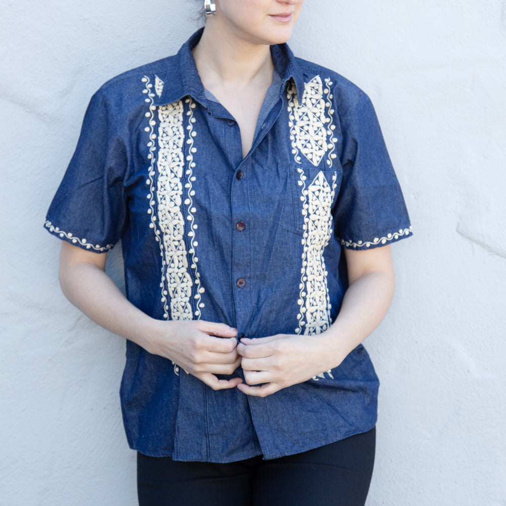 Carranza Button Up Denim Shirt