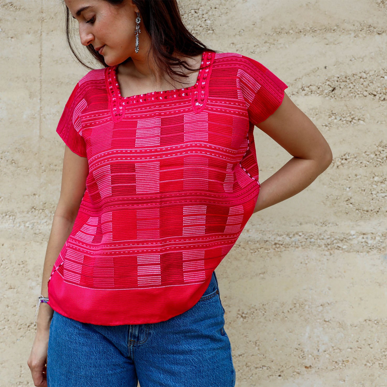 Chilul and The Brocade Huipil Blouse