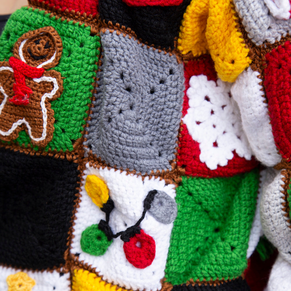 Aguascalientes Crochet Christmas Cardigan
