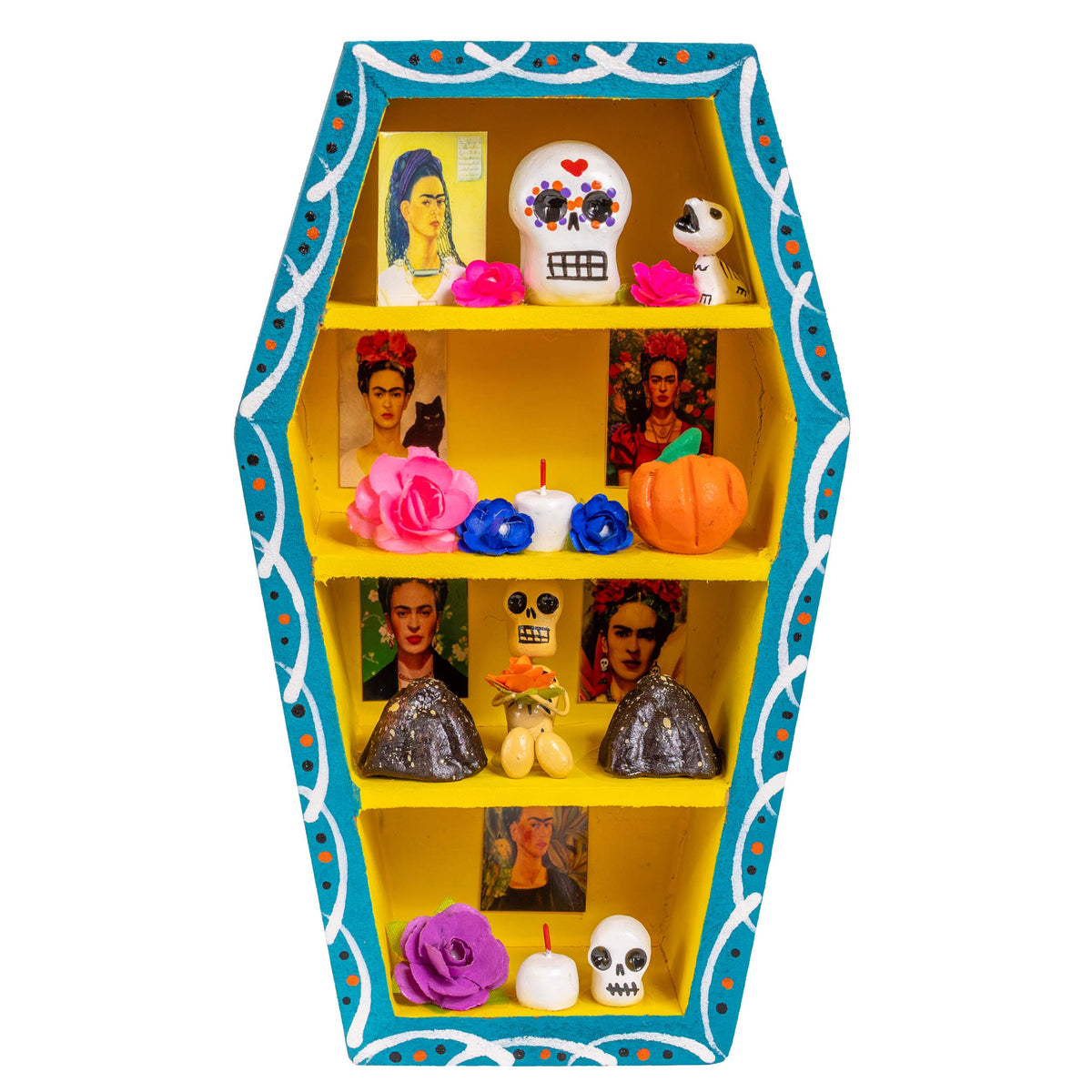 Día de Muertos Altar Coffin Shadow Box