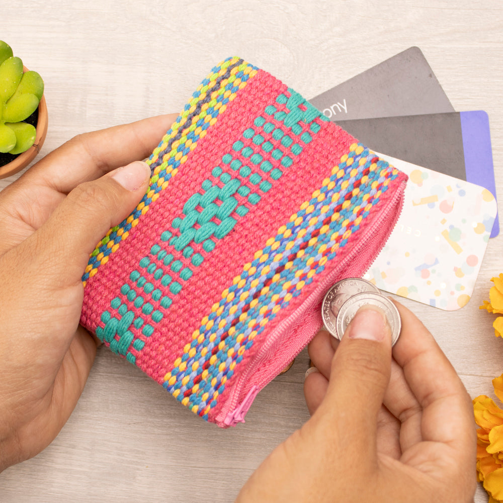 Telar Woven Small Money Pouch