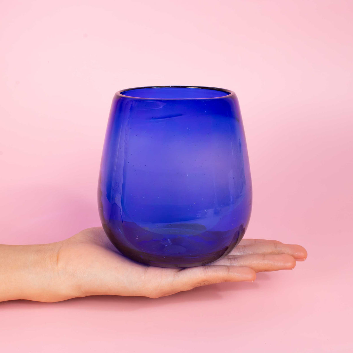Tonalá Hand-Blown Stemless Glass Wine