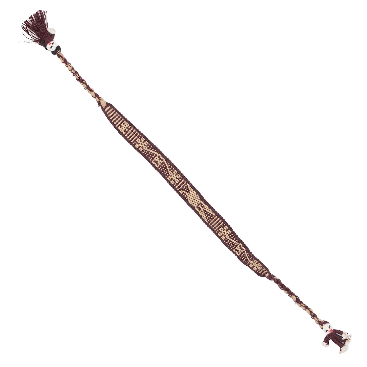 Comunidad Handwoven Bracelet with Dolls