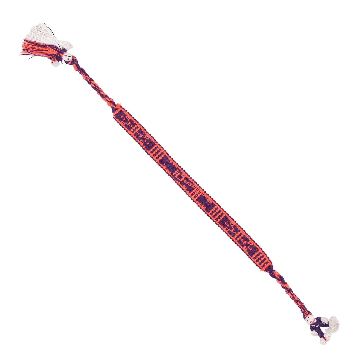 Comunidad Handwoven Bracelet with Dolls