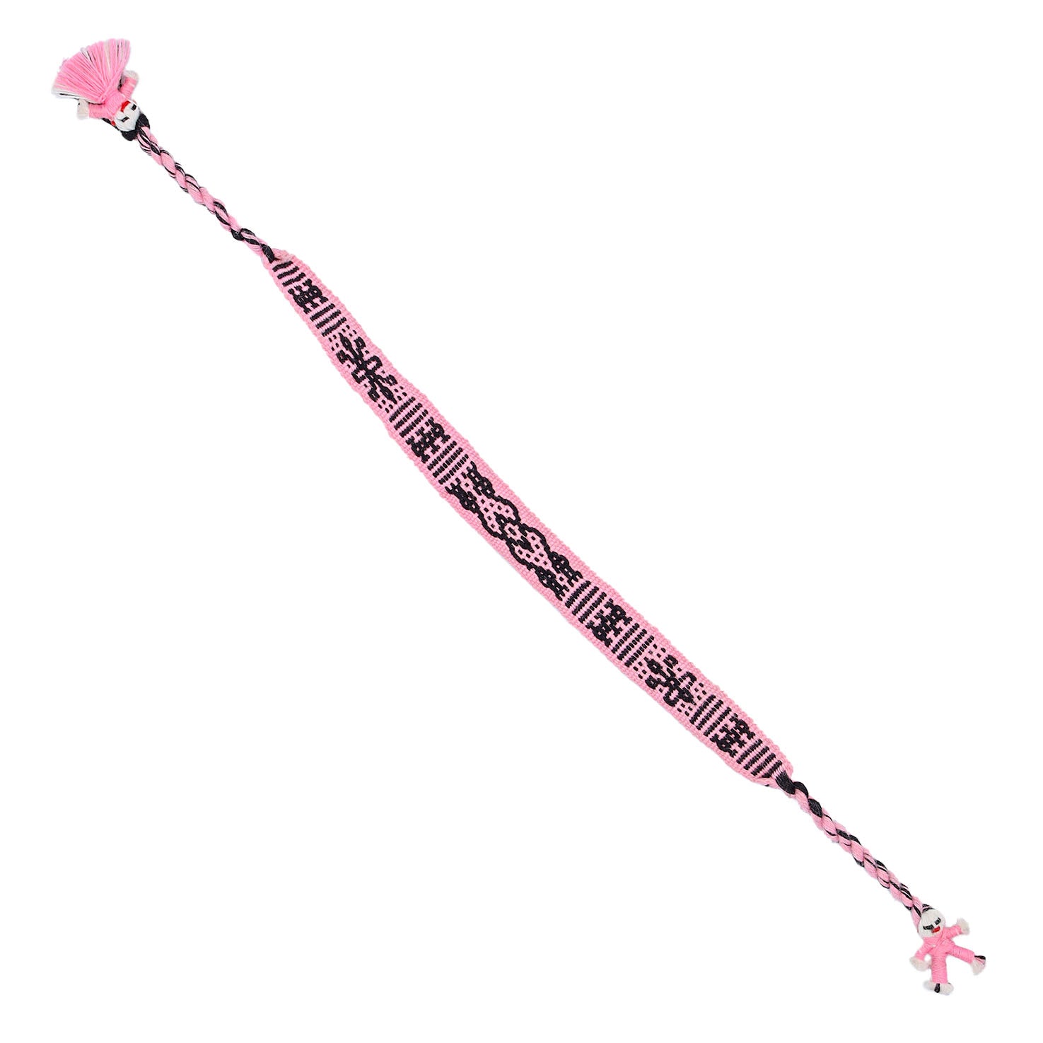 Comunidad Handwoven Bracelet with Dolls