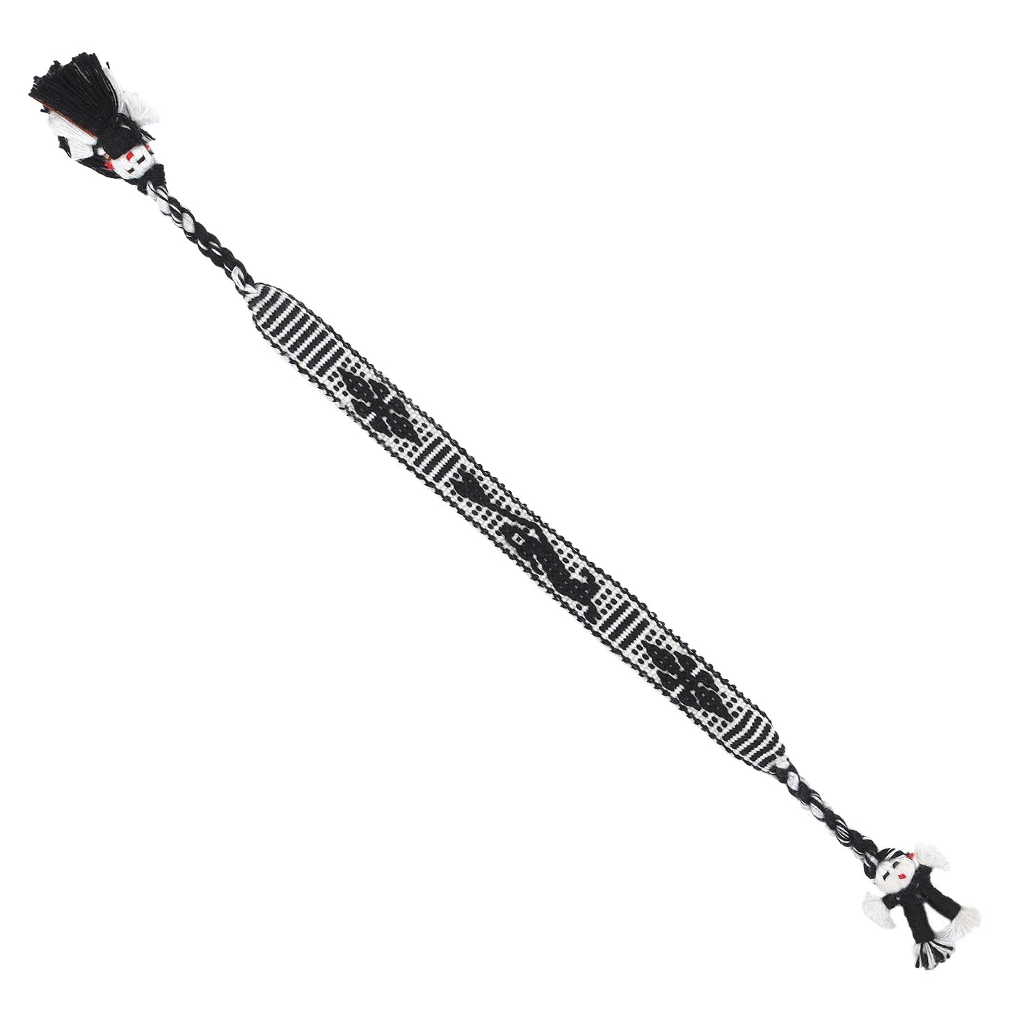 Comunidad Handwoven Bracelet with Dolls