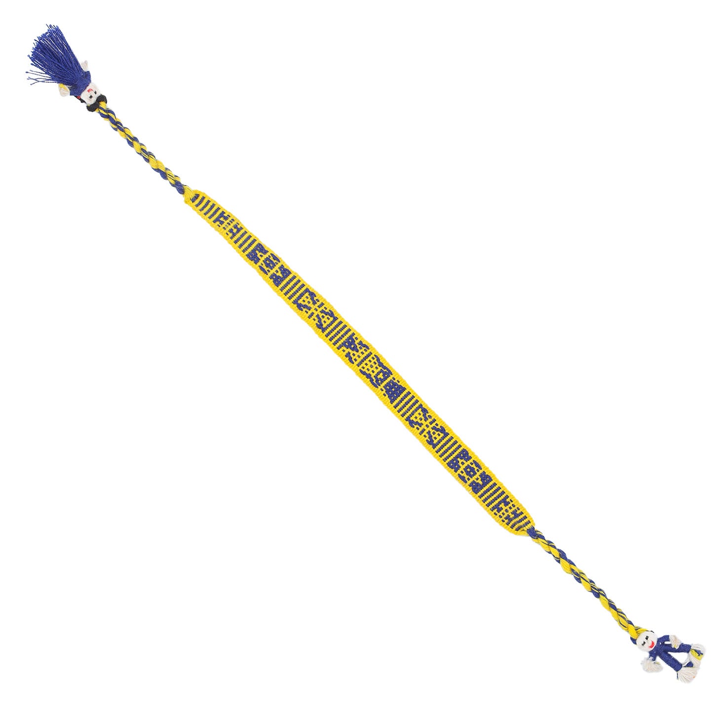 Comunidad Handwoven Bracelet with Dolls