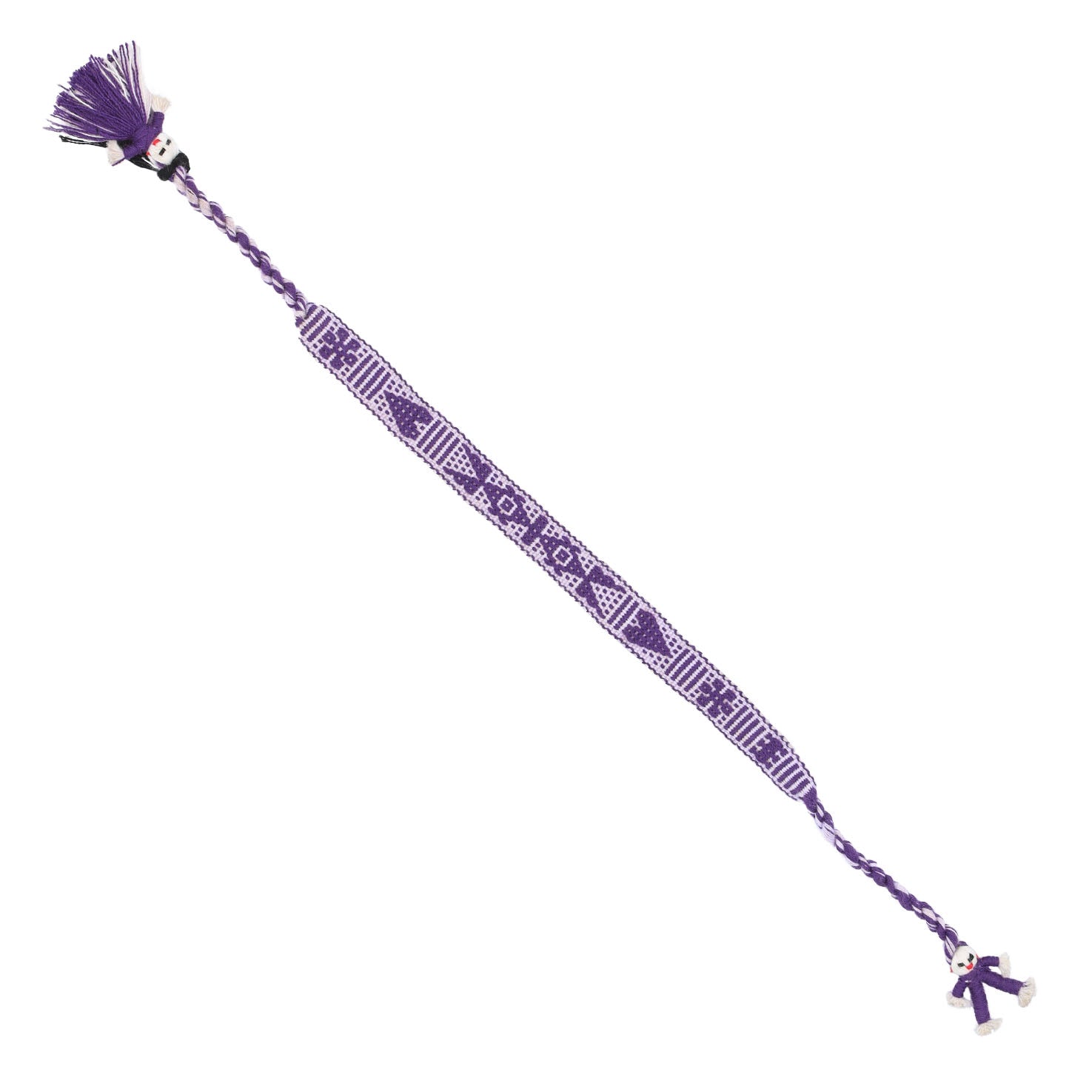 Comunidad Handwoven Bracelet with Dolls