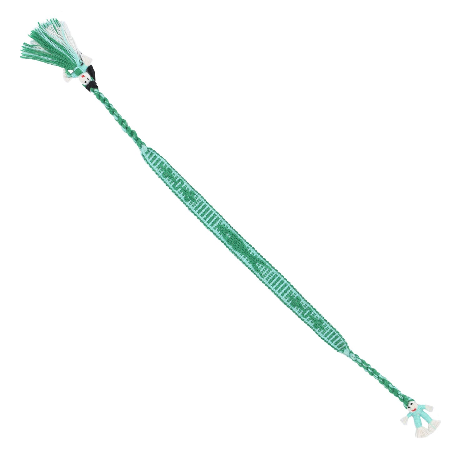 Comunidad Handwoven Bracelet with Dolls