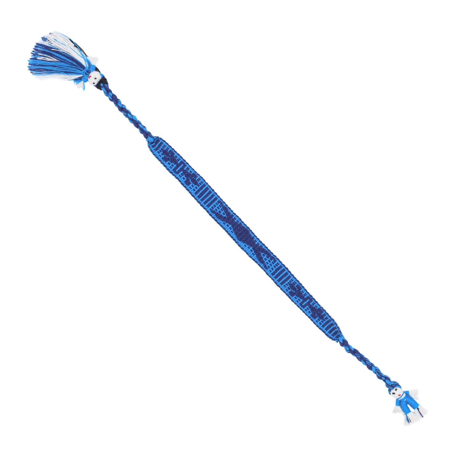 Comunidad Handwoven Bracelet with Dolls