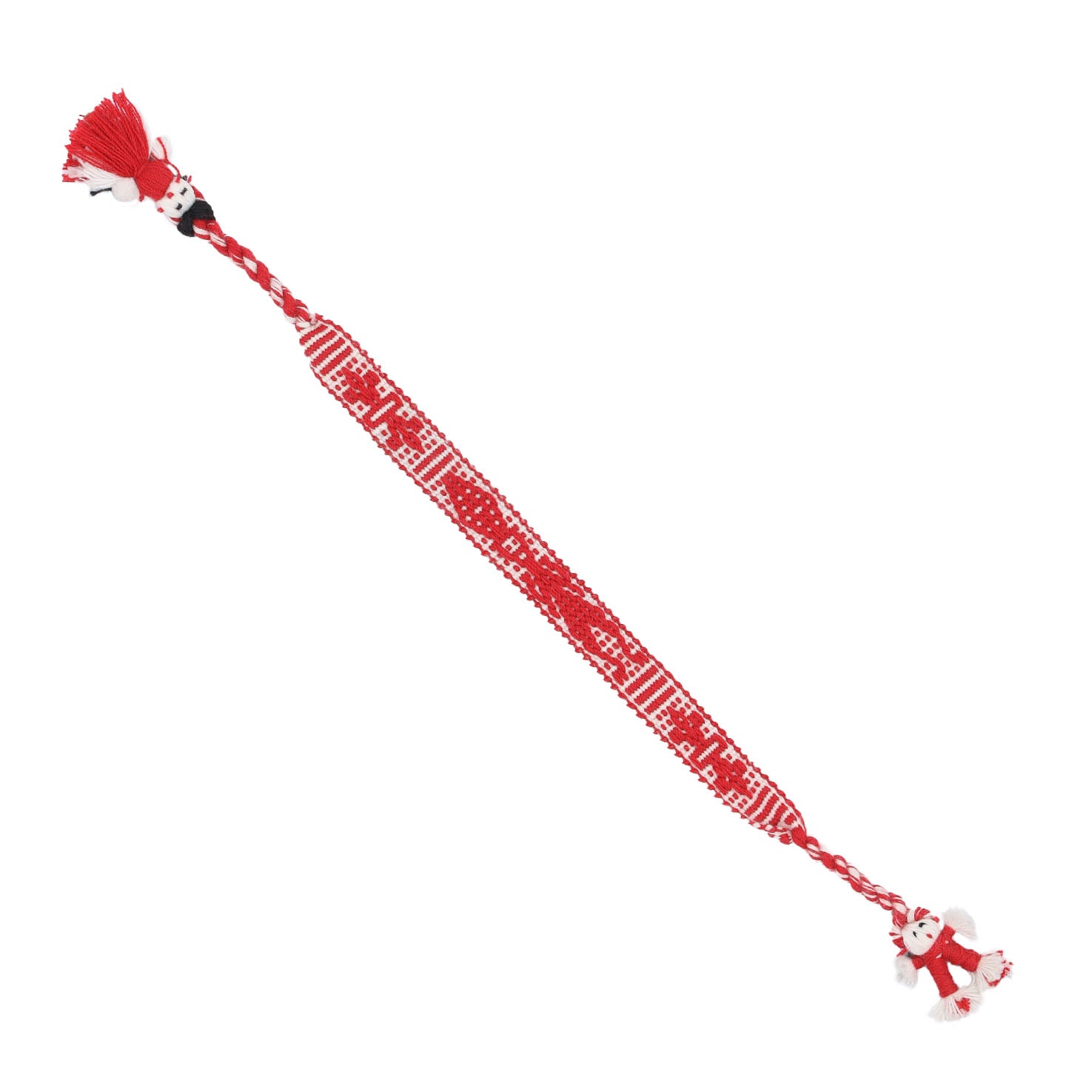 Comunidad Handwoven Bracelet with Dolls