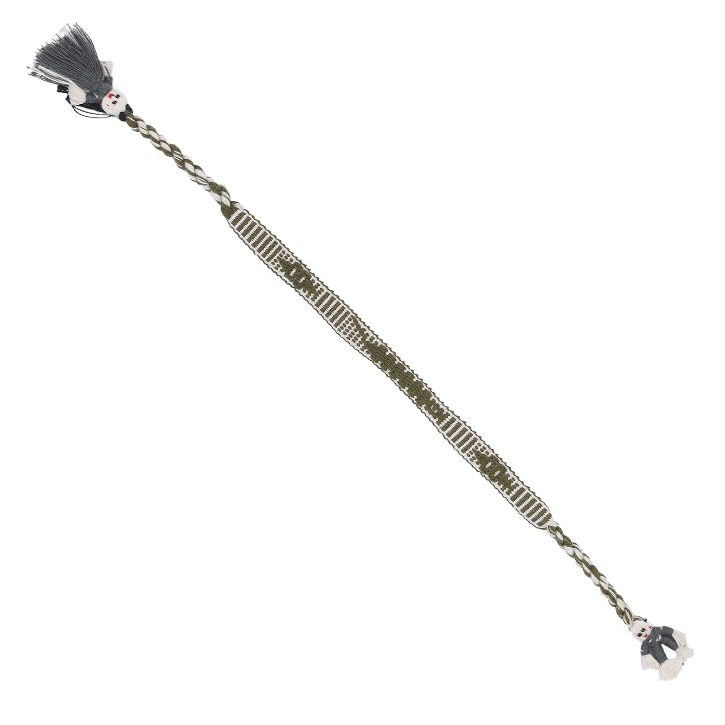 Comunidad Handwoven Bracelet with Dolls