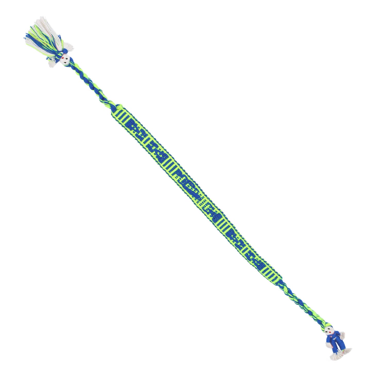 Comunidad Handwoven Bracelet with Dolls