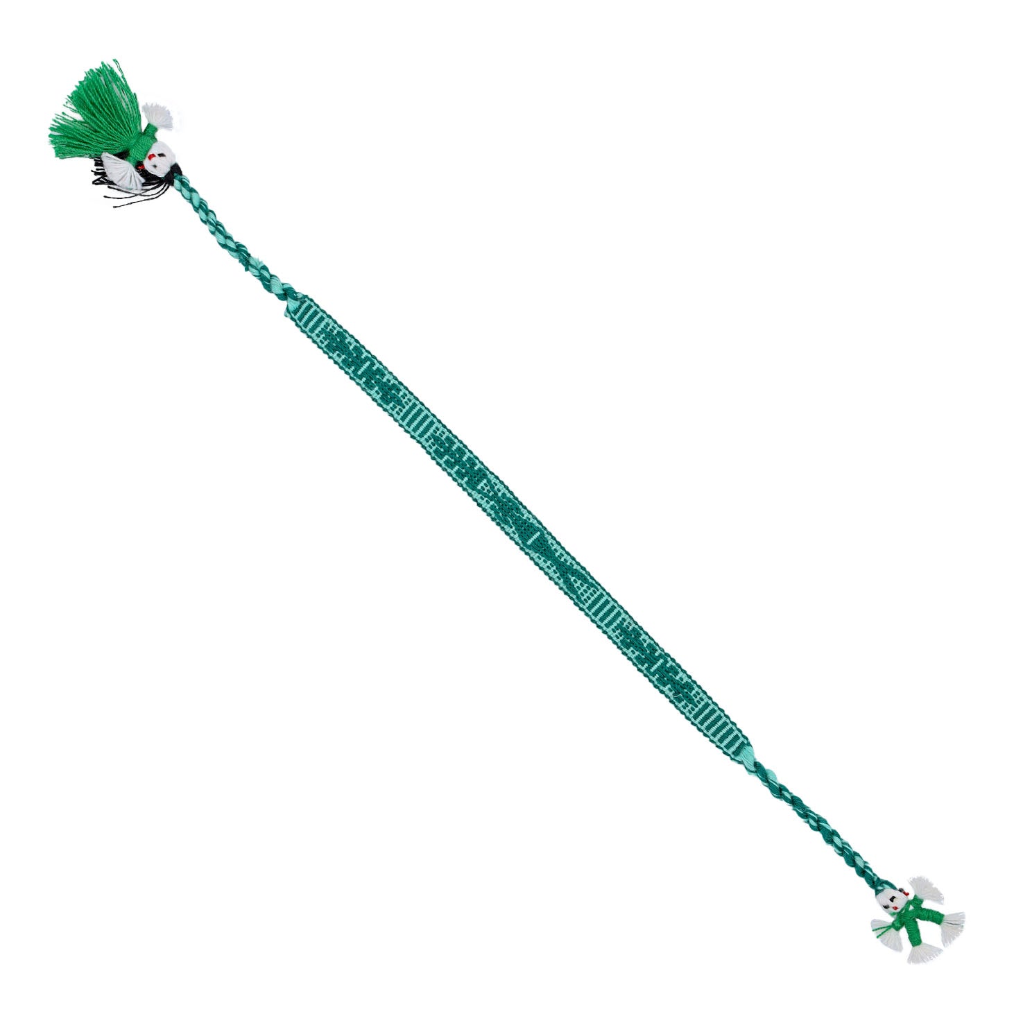 Comunidad Handwoven Bracelet with Dolls