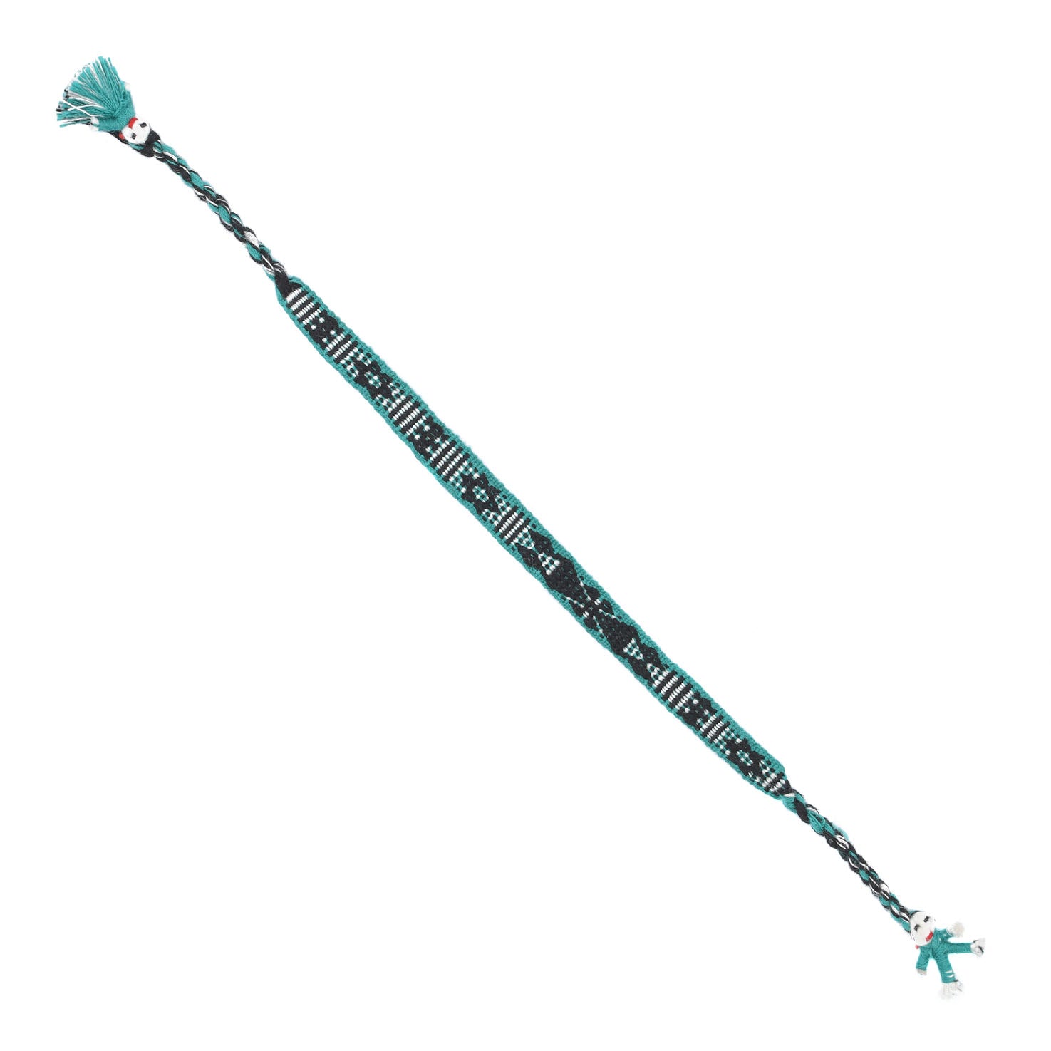 Comunidad Handwoven Bracelet with Dolls