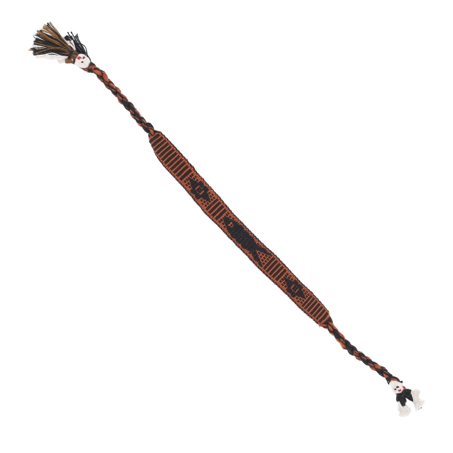 Comunidad Handwoven Bracelet with Dolls