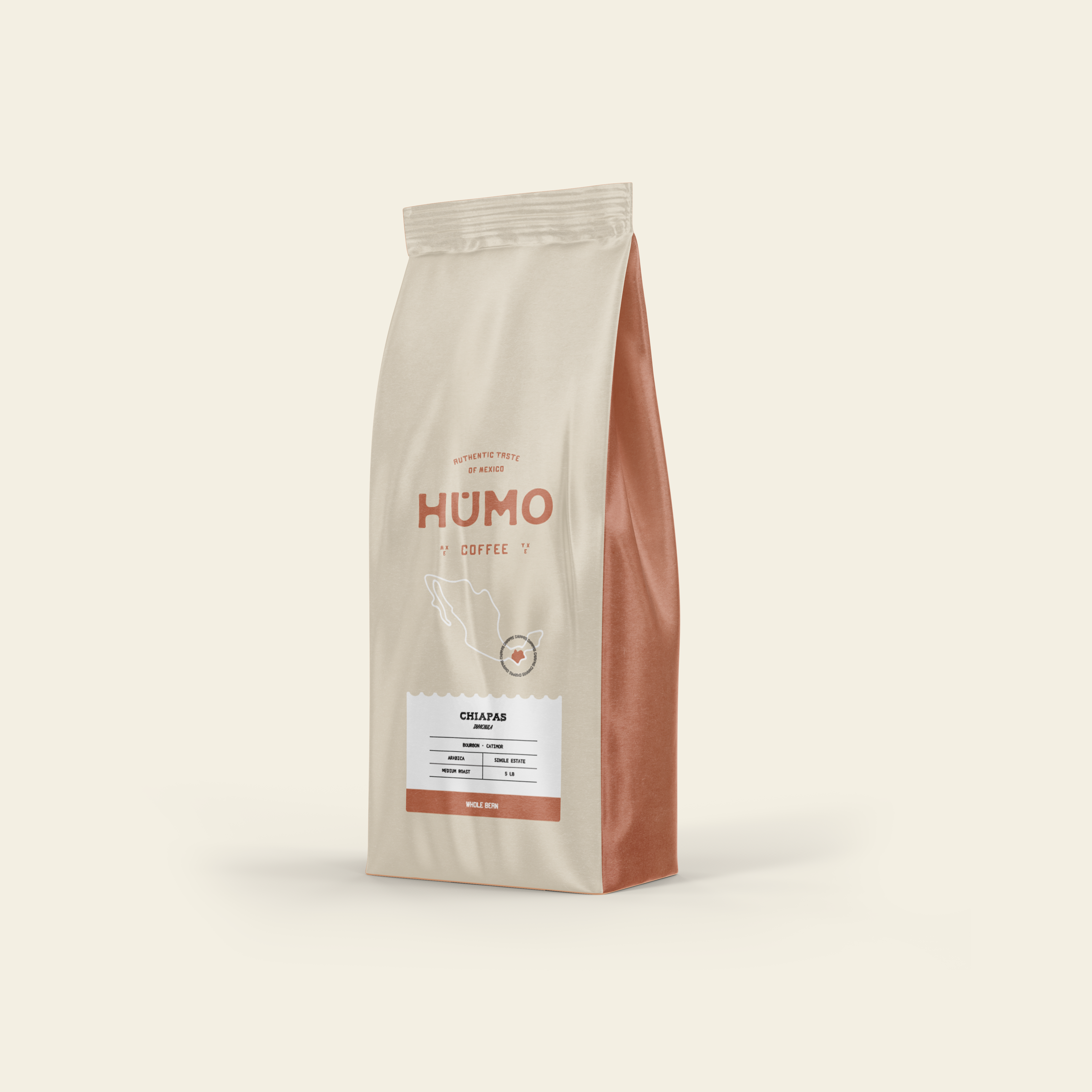 Humo Coffee: Chiapas Medium Roast Whole Bean