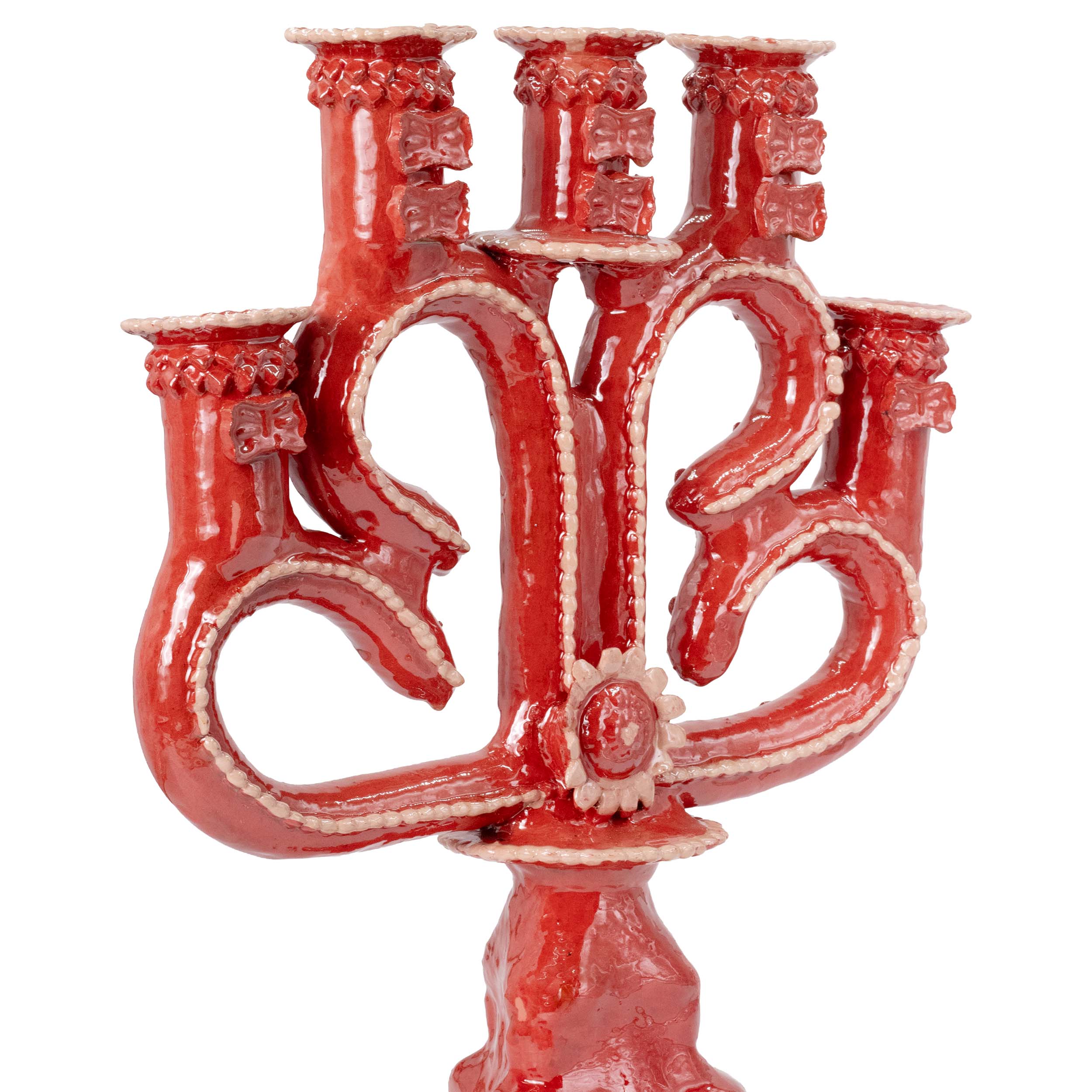 Corazón Luminar 5-Candle Candelabra