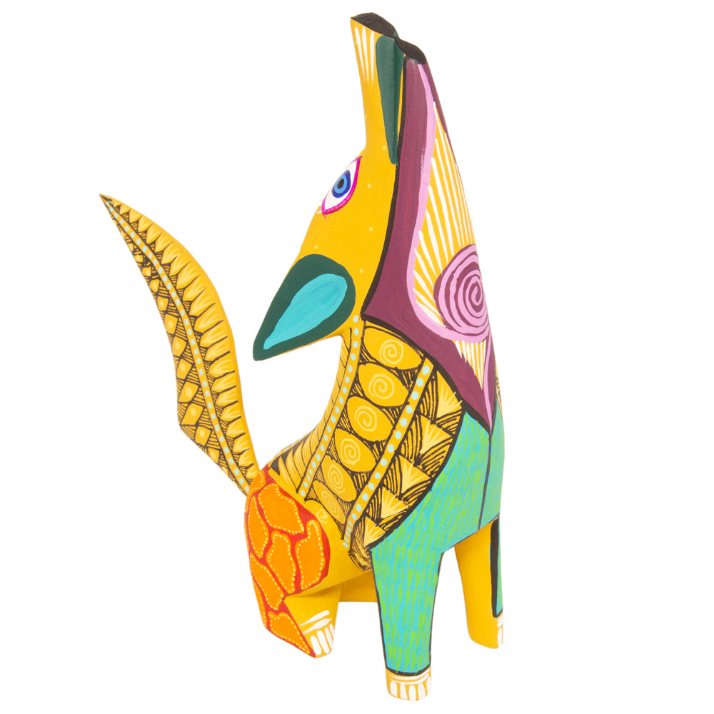 X-Large Coyote Alebrije with Frets