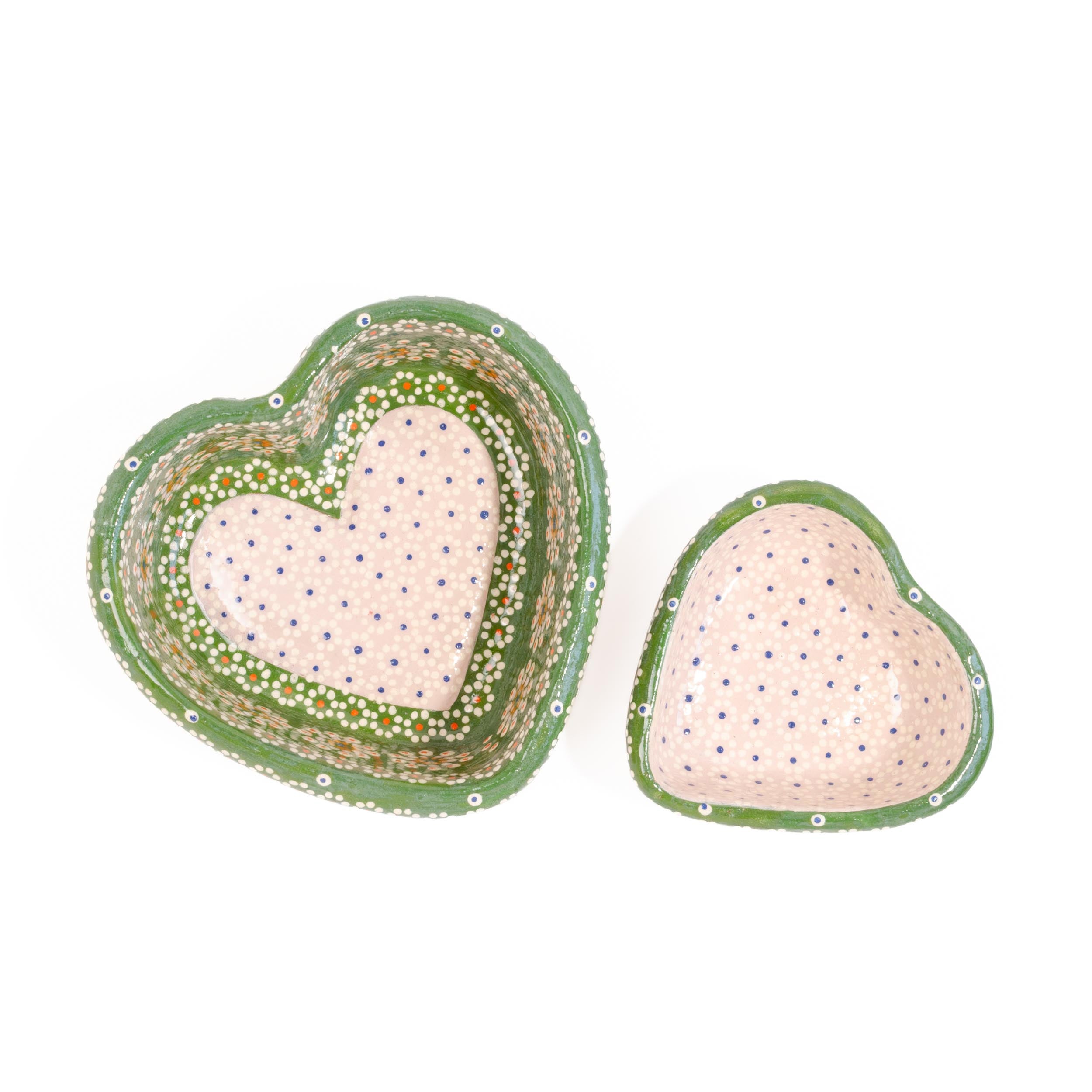 Capula Heart Dish Trinket Set