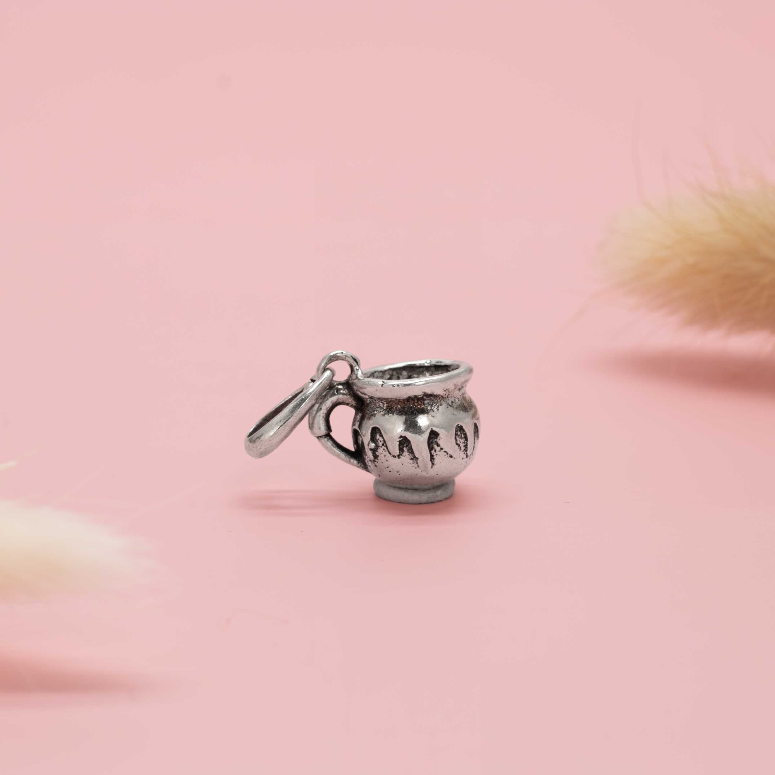 Sterling Silver Jarro Mug Pendant