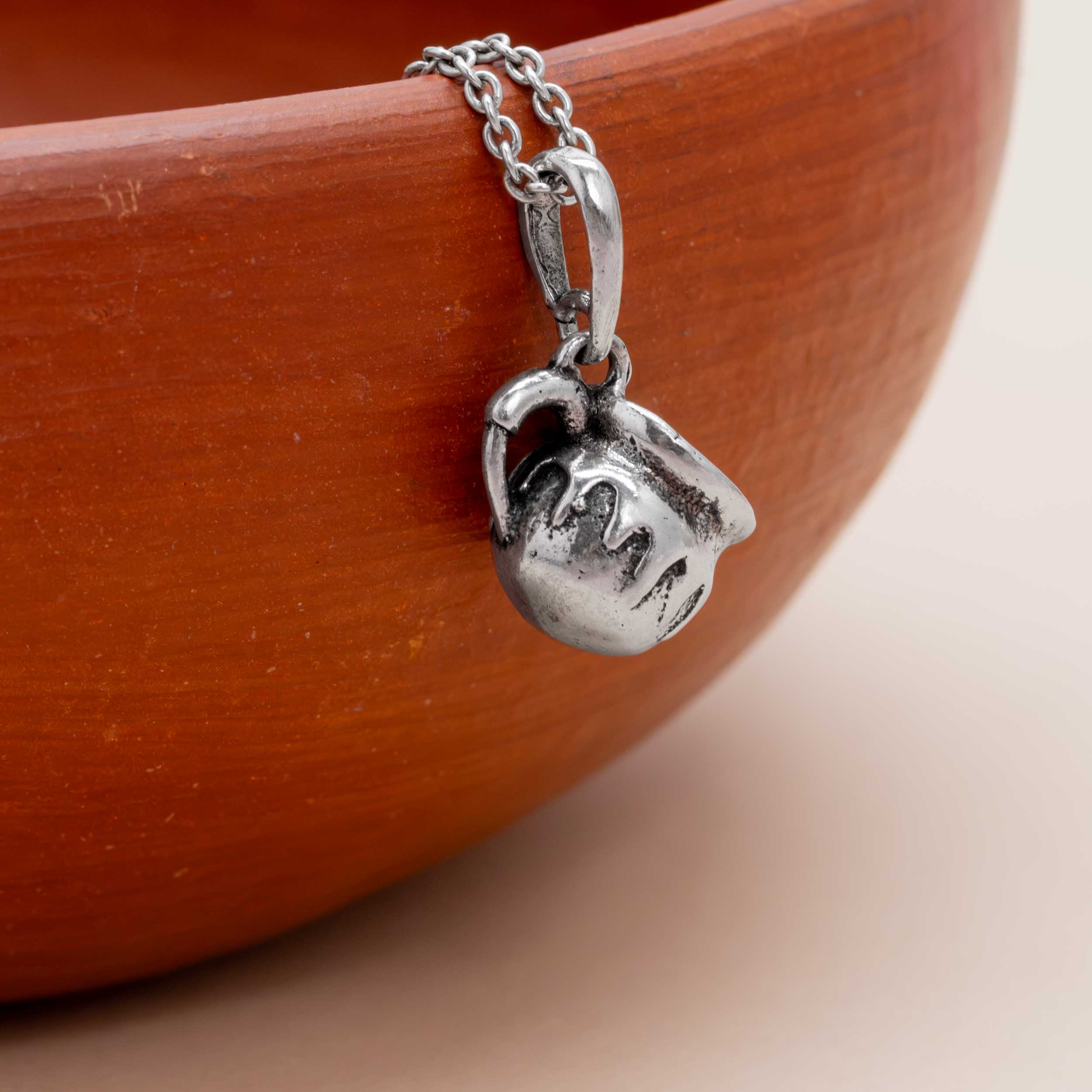 Sterling Silver Jarro Mug Pendant