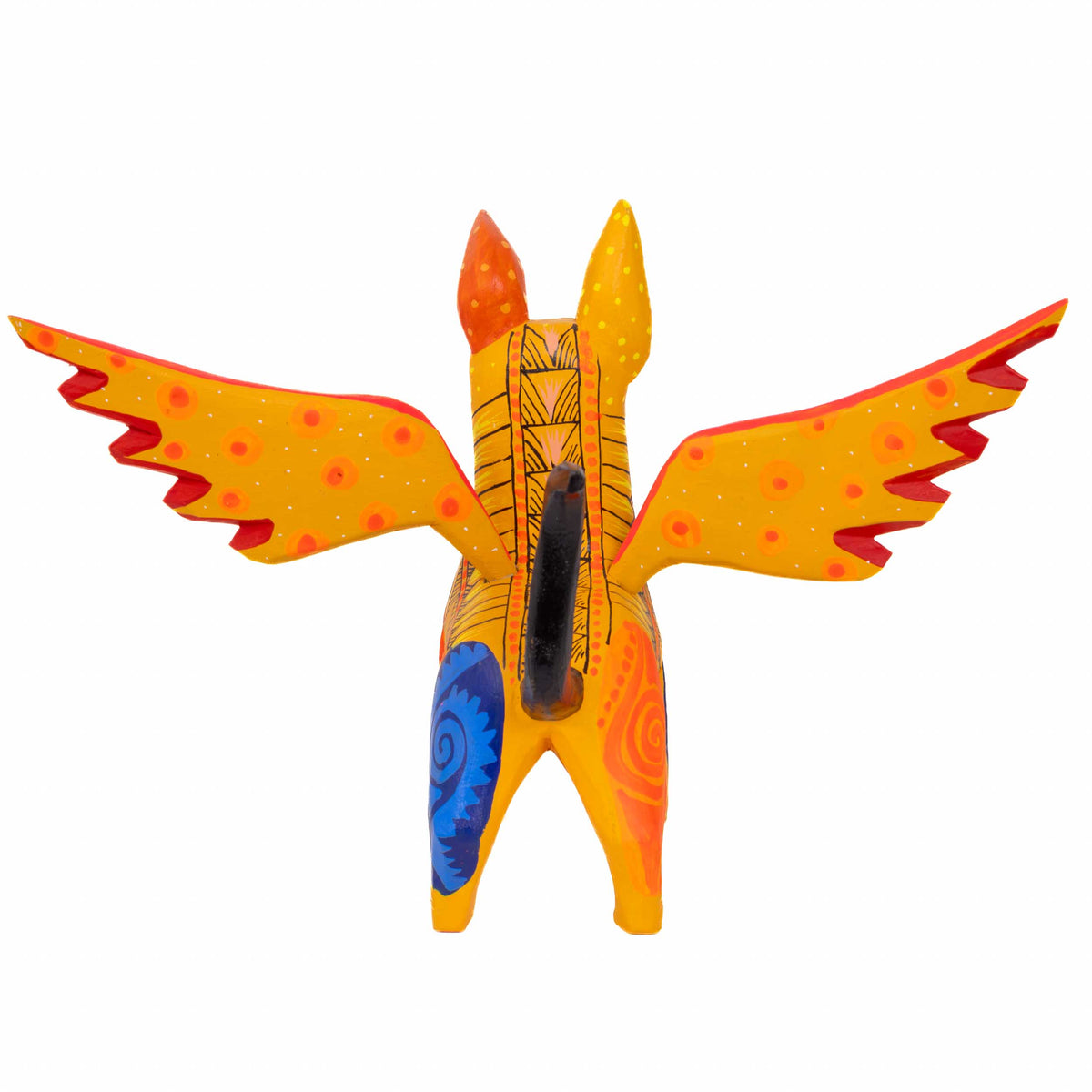 Alebrije Dante Dog with Frets and Wings