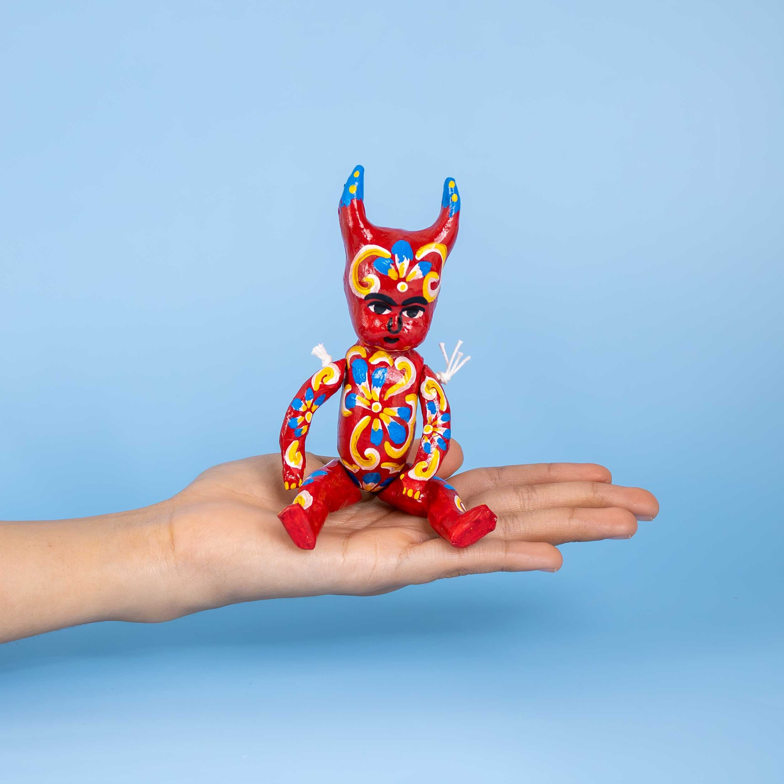 Papier Mache Diablitos Dolls